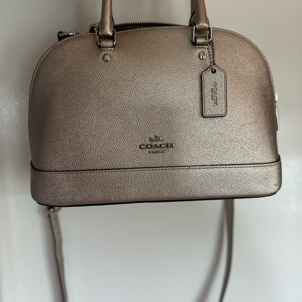 Coach Sierra Crossgrain Dome Bag - Picture 6 of 8